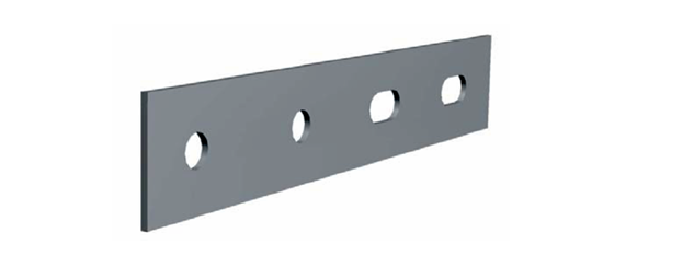 Coupler Plate Light And Medium Duty Straight Flange Perforated Cabel Trays